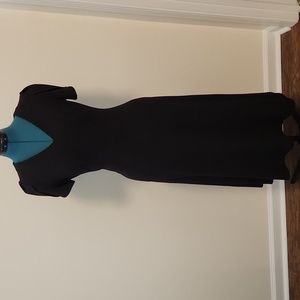 Calvin Klein black office dress